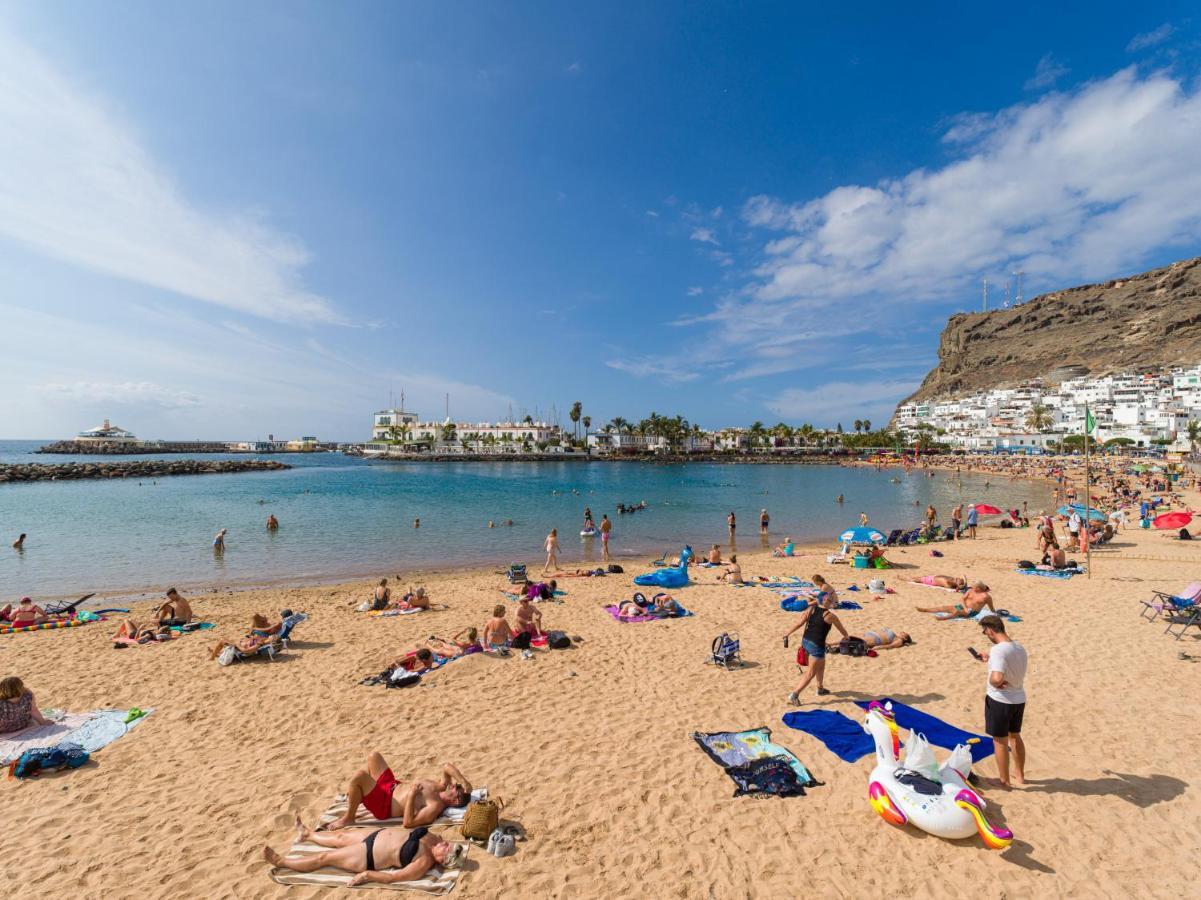 First Line Mogan Beach - Parking Free Екстериор снимка